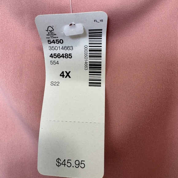 Addition Elle Sleeveless Top Pink - Picture 6 of 10